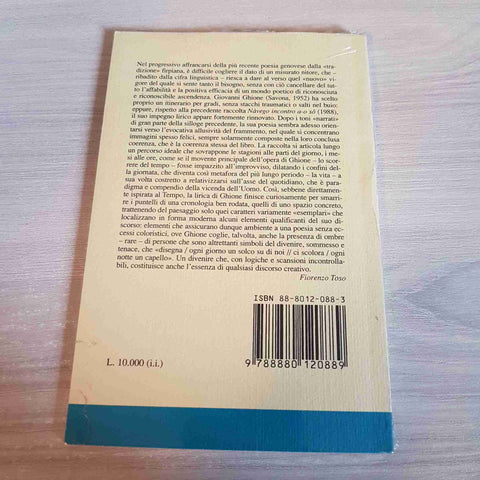 VERSO SEI OE VERSO LE SEI dialetto genovese GIANNI GHIONE - LE MANI