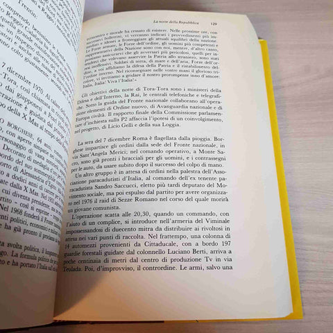 LA NOTTE DELLA REPUBBLICA - SERGIO ZAVOLI - NUOVA ERI, MONDADORI - 1992