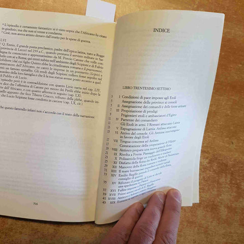 LIVIO STORIA DI ROMA XXXVII-XXXVIII OSCAR MONDADORI testo a fronte