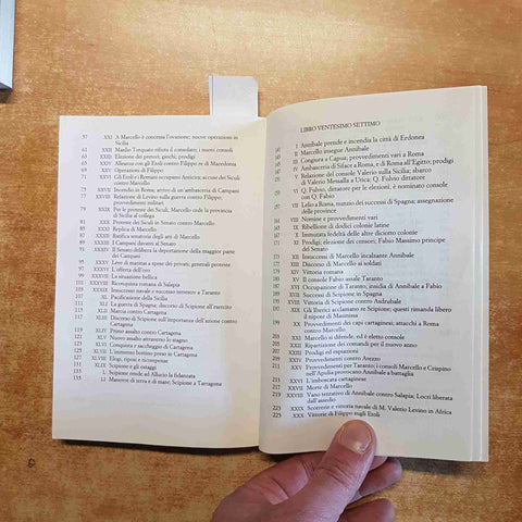 LIVIO STORIA DI ROMA XXVI - XXVII OSCAR MONDADORI testo a fronte