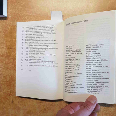 LIVIO STORIA DI ROMA XXVI - XXVII OSCAR MONDADORI testo a fronte