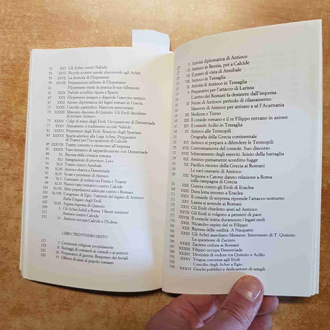 LIVIO STORIA DI ROMA XXXV - XXXVI OSCAR MONDADORI testo a fronte