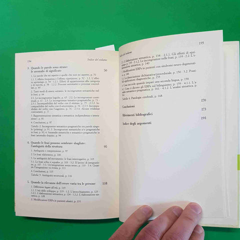 COME IL CERVELLO COMPRENDE IL LINGUAGGIO De Vincenzi 2010 SOLE 24 ORE PSICOLOGIA