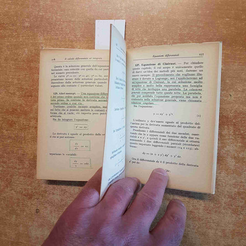 IL CALCOLO DIFFERENZIALE ED INTEGRALE RESO FACILE ED ATTRAENTE Bessiere HOEPLI