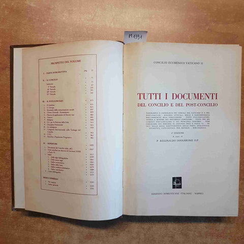 TUTTI I DOCUMENTI DEL CONCILIO E DEL POST CONCILIO ECUMENICO VATICANO II - 1981