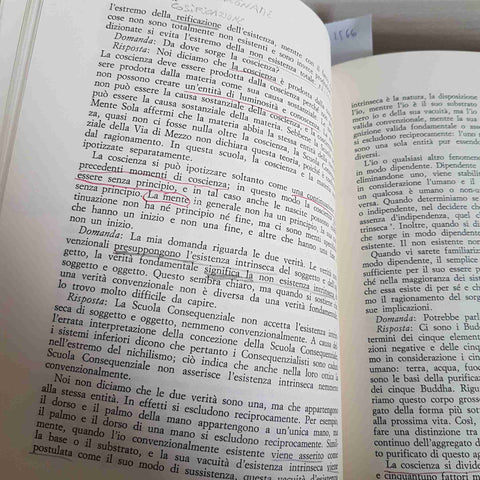 BENEVOLENZA CHIAREZZA E INTROSPEZIONE - TENZIN GYATSO - UBALDINI - 1986