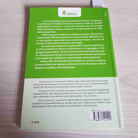 1+1=3 LA MATEMATICA DELL'AMORE educare alle relazioni CARLETTI GATTI - PAOLINE