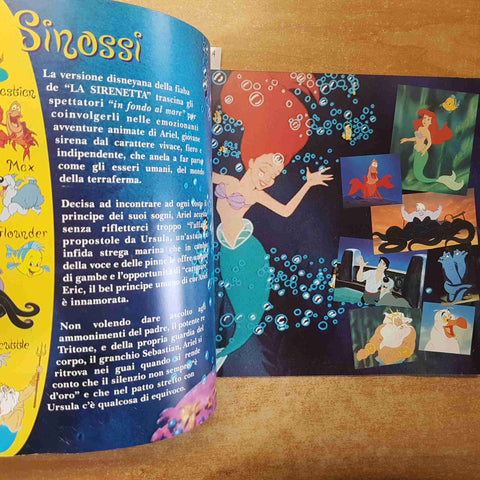WALT DISNEY PICTURES PRESENTA LA SIRENETTA paola papi BROCHURE BUENA VISTA