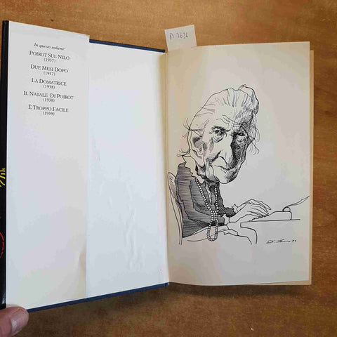 AGATHA CHRISTIE CINQUE ROMANZI 1999 MONDOLIBRI nilo domatrice natale poirot