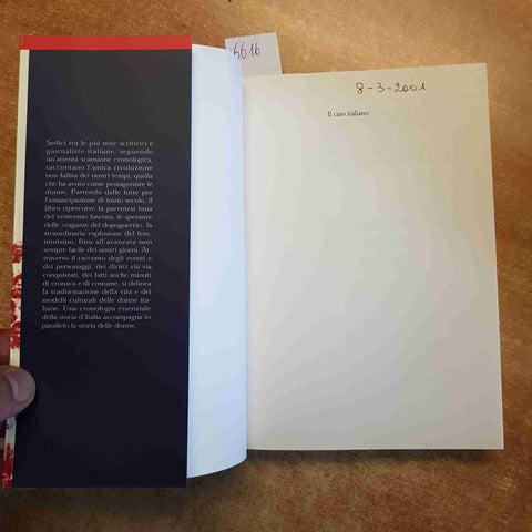IL NOVECENTO DELLE ITALIANE una storia ancora da raccontare 2001 EDITORI RIUNITI