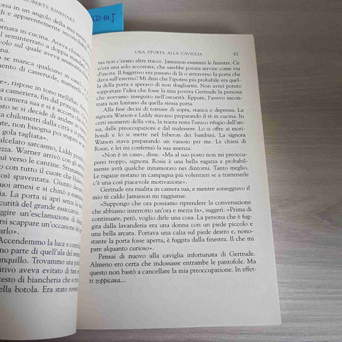 LA SCALA A CHIOCCIOLA mystery MARY ROBERTS RINEHART - TEA - 2016