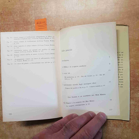 LA BIBBIA E LE SCOPERTE MODERNE RICCIOTTI 1957 PICCOLE STORIE ILLUSTRATE SANSONI