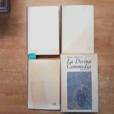 LA DIVINA COMMEDIA - DANTE ALIGHIERI 1964 LATERZA libro + cofanetto