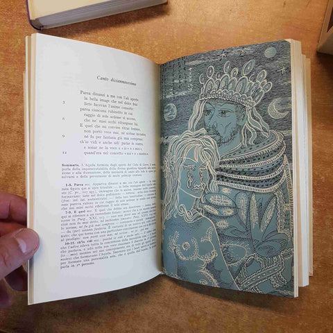 LA DIVINA COMMEDIA - DANTE ALIGHIERI 1964 LATERZA libro + cofanetto