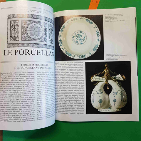 MAIOLICHE E PORCELLANE ITALIANE i quaderni dell'antiquariato FABBRI EDITORI