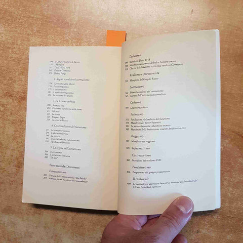 LE AVANGUARDIE ARTISTICHE DEL NOVECENTO Mario De Micheli 2000 FELTRINELLI