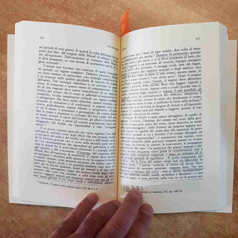 MICHEL FOUCAULT - L'USO DEI PIACERI storia della sessualita' 2 FELTRINELLI