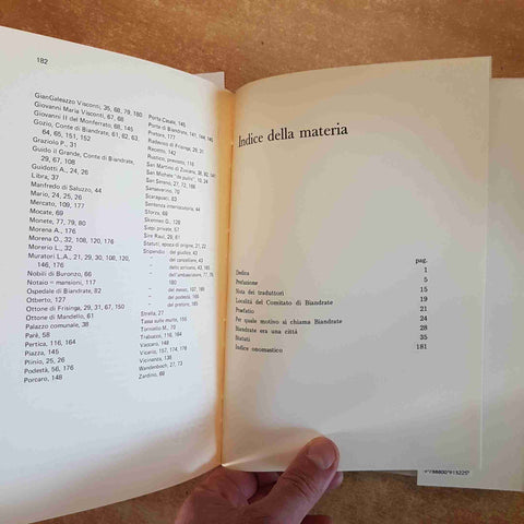 STATUTI DELL'ILLUSTRE CITTA' DI BIANDRATE  statuta insignis oppidi blanderati