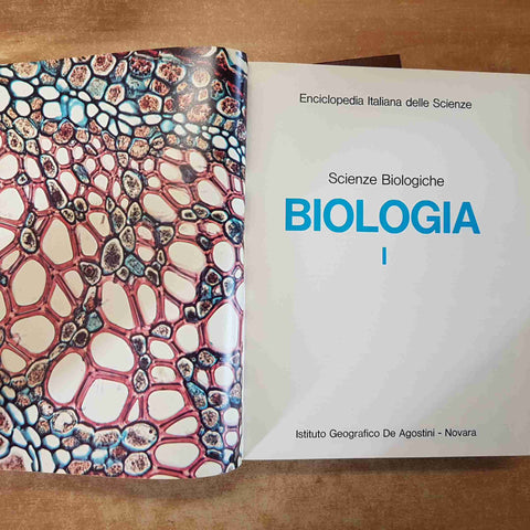 SCIENZE BIOLOGICHE - BIOLOGIA - 2 volumi DE AGOSTINI 1973