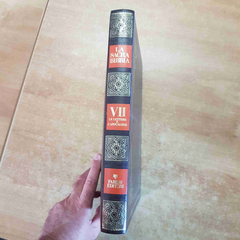 LA SACRA BIBBIA 7 LE LETTERE DEGLI APOSTOLI E L'APOCALISSE 1968 FABBRI EDITORI