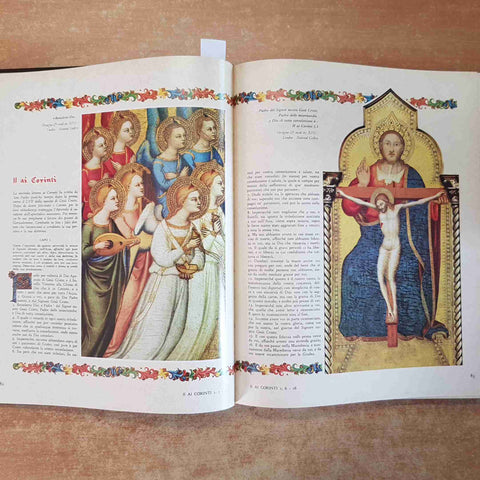 LA SACRA BIBBIA 7 LE LETTERE DEGLI APOSTOLI E L'APOCALISSE 1968 FABBRI EDITORI