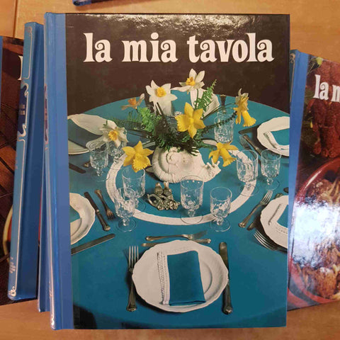 LA MIA CUCINA + I MIEI VINI + LA MIA TAVOLA 12 VOLUMI DE AGOSTINI 1977 EDIPEM