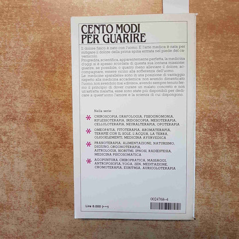 PRANOTERAPIA cento modi per guarire 3 NATURISMO BIORITMI ferrieri lodispoto