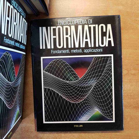 ENCICLOPEDIA DI INFORMATICA 14 VOLUMI fondamenti metodi applicazioni ETAS LIBRI