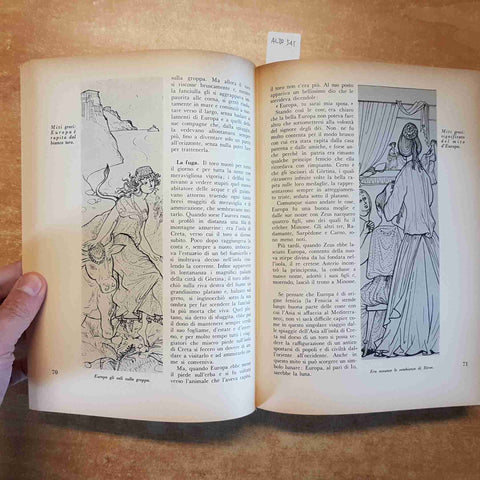 IL MIO AMICO ENCICLOPEDIA PER I RAGAZZI vol. 1 MITI LEGGENDE FIABE 1966 GARZANTI
