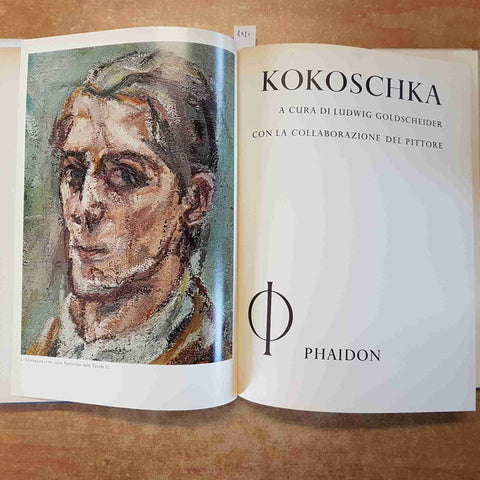 KOKOSCHKA cinquanta tavole a colori PAHIDON 1965 A CURA DI LUDWIG GOLDSCHEIDER