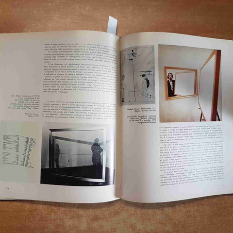 AL DI LA' DELLA PITTURA arte povera comportamento body art 1980 L'ARTE MODERNA