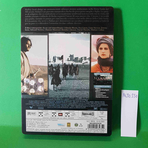 ORLANDO BLOOM RIDLEY SCOTT - TWENTIETH CENTURY FOX le crociate kingdom 2 DVD