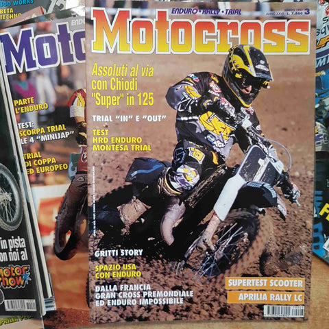MOTOCROSS MENSILE 12 NUMERI 1997 ENDURO RALLY TRIAL la rivista del fuoristrada