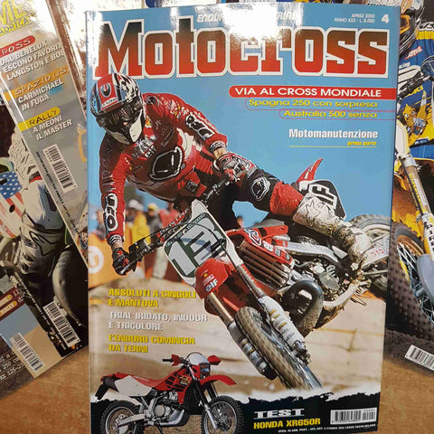MOTOCROSS MENSILE 12 NUMERI 2000 ENDURO RALLY TRIAL la rivista del fuoristrada