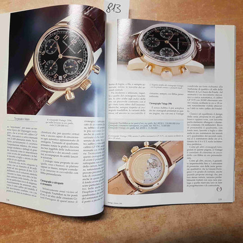 OROLOGI LE MISURE DEL TEMPO 100 TECHNIMEDIA 1996 SWATCH CARTIER PIAGET PATEK