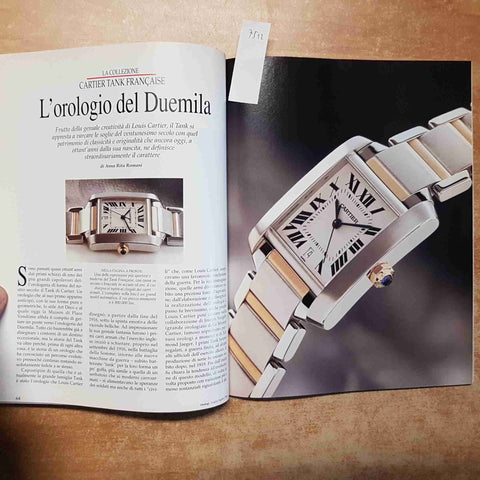 OROLOGI LE MISURE DEL TEMPO 98 TECHNIMEDIA 1996 CARTIER PIAGET TAG HEUER PICOT