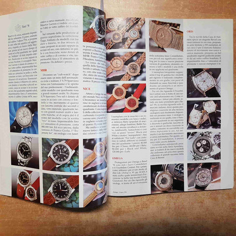 OROLOGI LE MISURE DEL TEMPO 97 TECHNIMEDIA 1996 SUBACQUEI SECTOR DIVING SWATCH