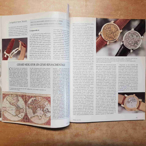 OROLOGI LE MISURE DEL TEMPO 95 TECHNIMEDIA 1996 ULYSSE NARDIN VACHERON CONSTANTI