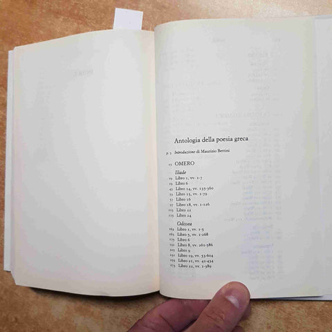 POESIA CLASSICA GRECA vol. 7 antologia LA BIBLIOTECA DI REPUBBLICA - SIMONE BETA