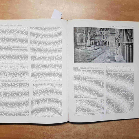 HISTOIRE DE LA LITTERATURE FRANCAISE ILLUSTRE volumi 1 + 2 LAROUSSE 1924
