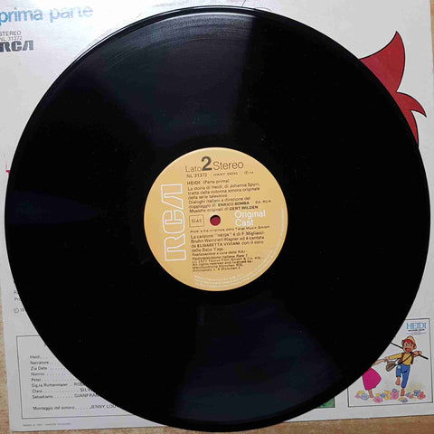 HEIDI PRIMA PARTE la storia di Heidi DISCO LP 33 GIRI VINILE VINYL RCA 1977 RAI