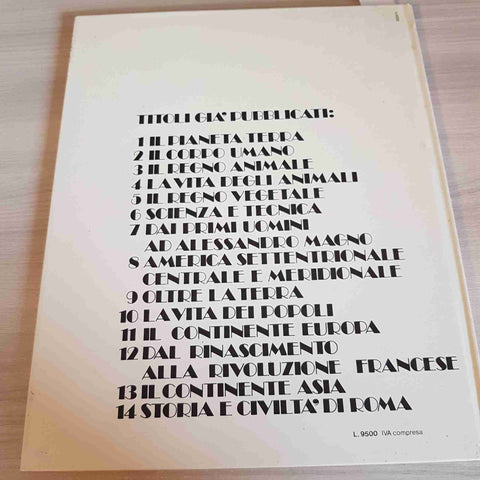 FABBRI EDITORI - LA VITA DEI POPOLI - LE RICERCHE DI CONOSCERE per ragazzi