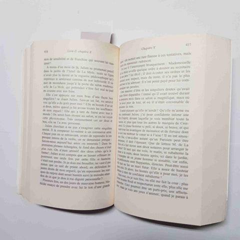 STENDHAL - FOLIO CLASSIQUE - LE ROUGE ET LE NOIR 2000 TEXTE INTEGRAL