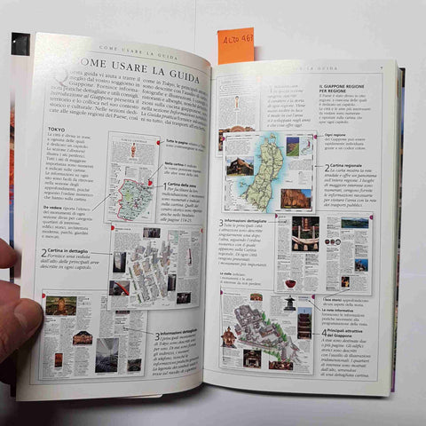 LE GUIDE MONDADORI GIAPPONE 2008 fotografie e vedute tridimensionali, piantine