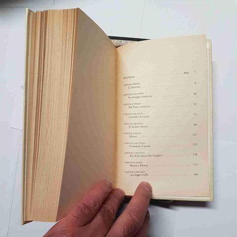 MONTANELLI CERVI - RIZZOLI - L'ITALIA DEL MIRACOLO 1987 prima edizione