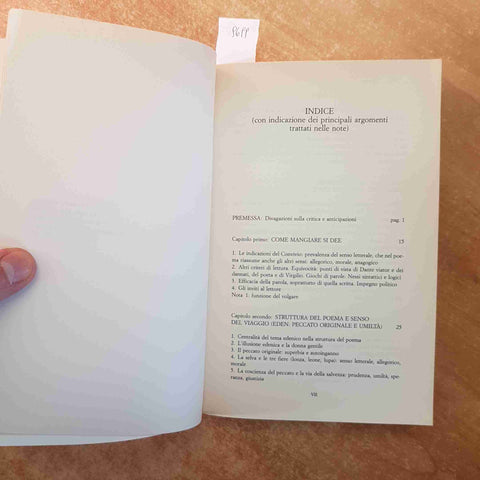 CARDELLINO - AUTOCRITICA INFERNALE 1992 JACA BOOK Inferno di Dante Alighieri