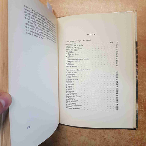 GIUSEPPE ABBA - GIUNTI - STORIA DEI MILLE 1970 GARIBALDI CAVOUR ALCAMO BORBONI