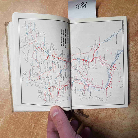 GUIDA DEI MONTI D'ITALIA DOLOMITI ORIENTALI volume 1 TOURING CLUB 1950 BERTI A.