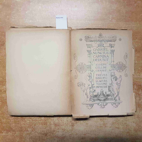 D'ANNUNZIO LAUDI DEL CIELO DEL MARE DELLA TERRA E DEGLI EROI vol.3 TREVES 1914
