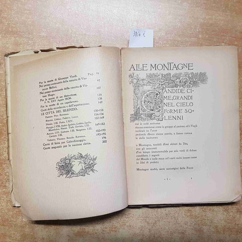 D'ANNUNZIO LAUDI DEL CIELO DEL MARE DELLA TERRA E DEGLI EROI vol.2 TREVES 1914